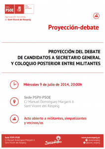 20140708 Proyección debate